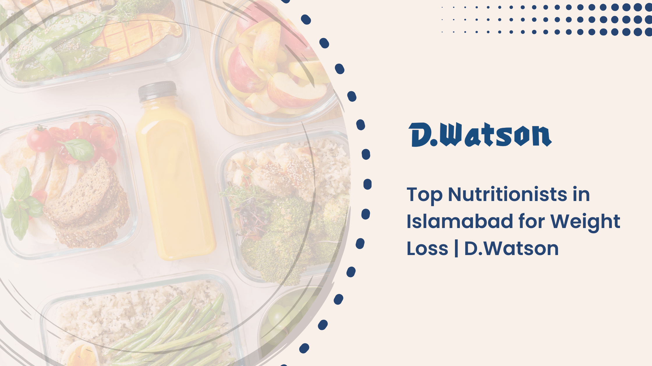 Top Nutritionists in Islamabad for Weight Loss | D.Watson