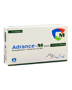 Adrance M 12.5mg 1000mg Tablets