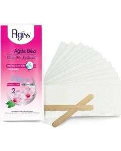 Agiss Epilation Cloth Strips 02m