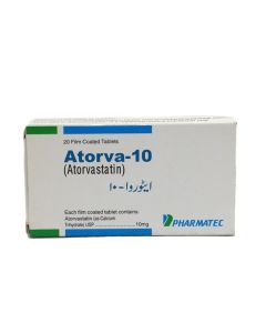 Atorva 10mg Tablets 20s