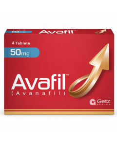 Avafil tab 50mg 4s