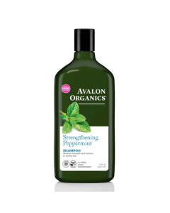 Avalon Organics Shampoo 325ml Peppermint