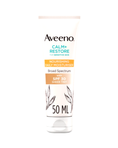 Aveeno calm restore moisturiser spf 30 50ml