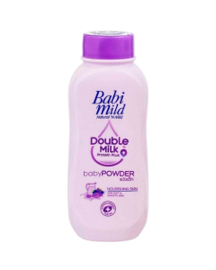 Babi Mild Baby Powder 180gm Double Milk Protein Plus