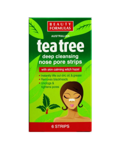 Beauty Formulas Tea Tree Nose Strips