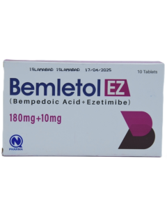 Bemletol Ez 180mg 10mg Tab 10s