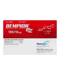 Bempion ez tab 180/10mg 10s