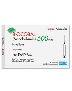 Biocobal 500mcg Inj