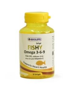 Bl fishy omega 3 6 9 softgels 30s