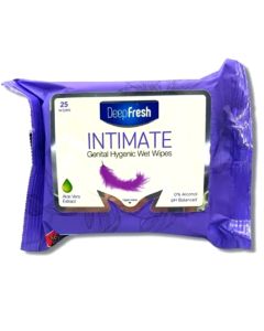 Deep Fresh Wet Wipes 25s Aloe Vera Extract Intimate