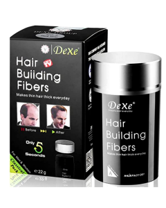 Dexe Hair Building Fibers Black 22g