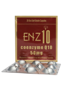 Enz-10 50mg Softgel Capsules (20s)