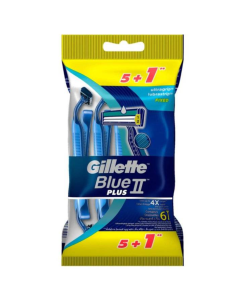 Gillette Blue 2 Plus Razor 5cs
