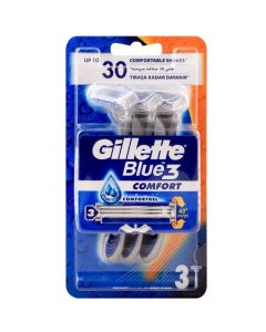 Gillette Blue 3 Comfort Disposable Razor 3pcs