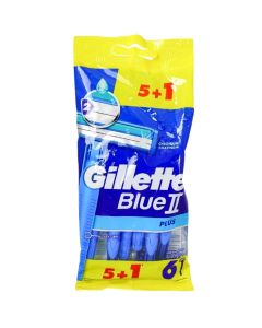 Gillette blue 2 plus razor bag of 6