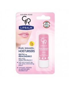 Golden Rose Lip Balm Stick Pearl Shimmer