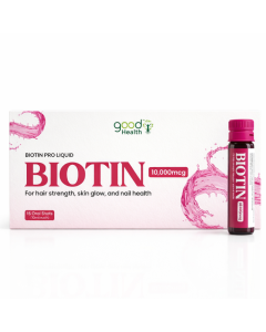 Good Health Biotin Pro Liquid (Oral Shots) 10,000mcg
