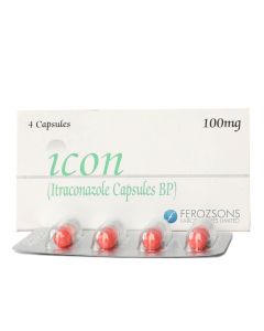 Icon 100mg Capsules (4s)