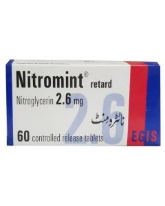 Nitromint Ret 2.6mg Tablets (60s)