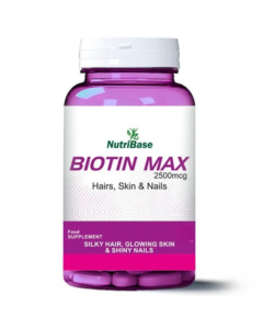 Nutribase Biotin Max 2500mg Tablets 30s