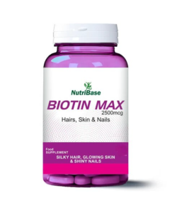 Nutribase Biotin Max 2500mg Tablets 60s