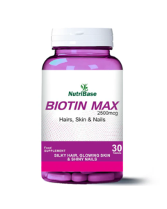 Nutribase biotin advance tab 2500mcg 30s