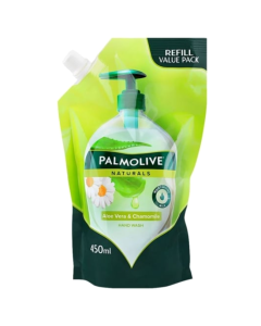 Palmolive Pak Hand Wash 450ml Aloe Vera & Chamomile.
