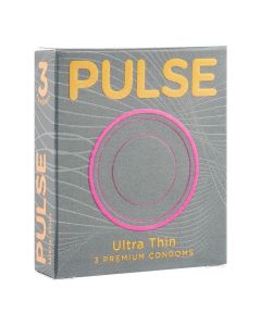 Pulse Ultra Thin 3 Premium Condoms