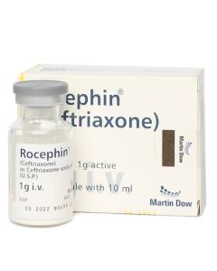 Rocephin 1g Iv Inj