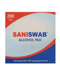 Saniswab Alcohol Pad 200s