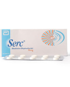 Serc 16mg Tablets