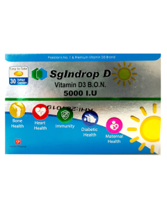 SgIndrop D 5000IU Capsules (30s)