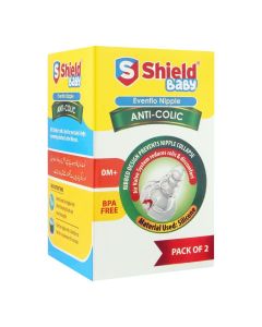 Shield Baby Evenlo Nipple Anti Colic Pack Of 2