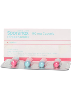 Sporanox 100mg Capsules (4s)