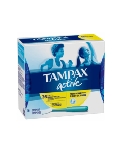 Tampax Usa Pearl Active Regular 36cs Unscented