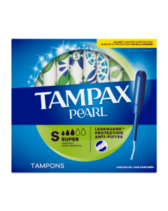 Tampax Usa Pearl Super 8cs Unscented