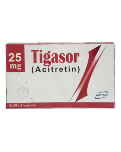 Tigasor 25mg Capsules (30s)