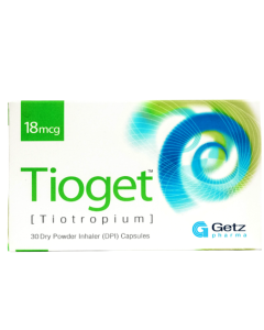 Tioget 18mcg DPI Capsules (30s)