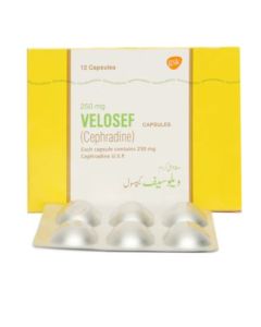 Velosef 250mg Capsules (12s)