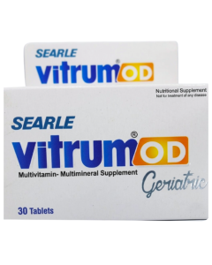 Vitrum Od Geriatric Tablets 30s