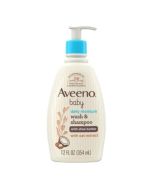 Aveeno Baby Wash & Shampoo Shea Butter 354ml