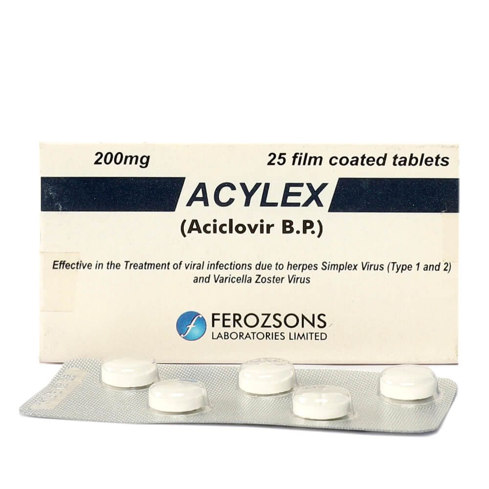 Acylex 200mg Tablets (25s)