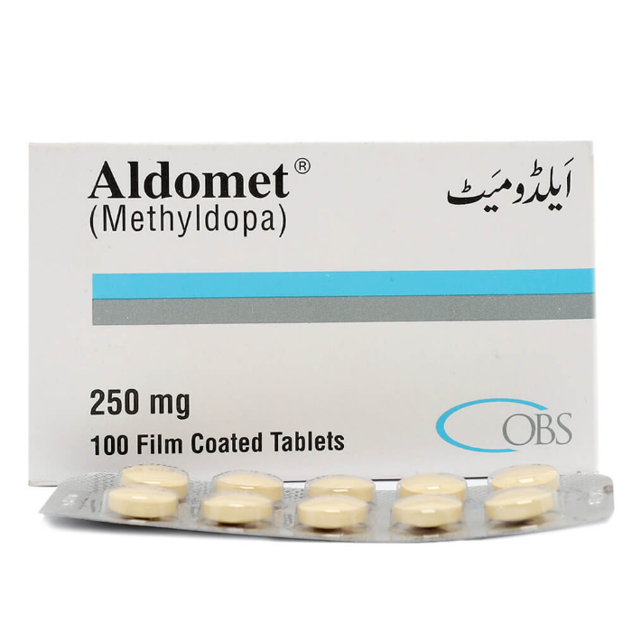Aldomet 250mg Tablets (100s)