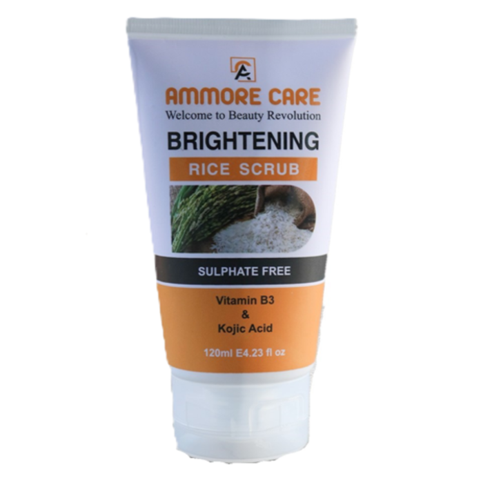 Ammore Care Brightening Rice Scrub 120ml
