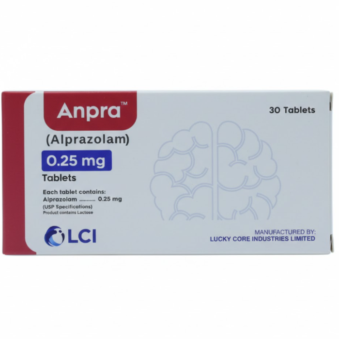 Anpra 0.25mg Tablets (10s)