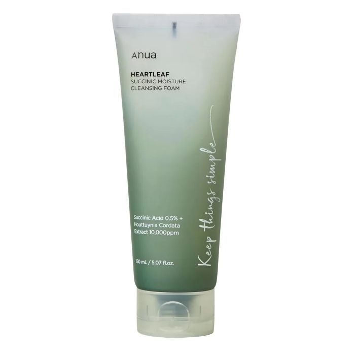 Anua Heart Leaf Succinic Moisture Cleansing Foam 150ml