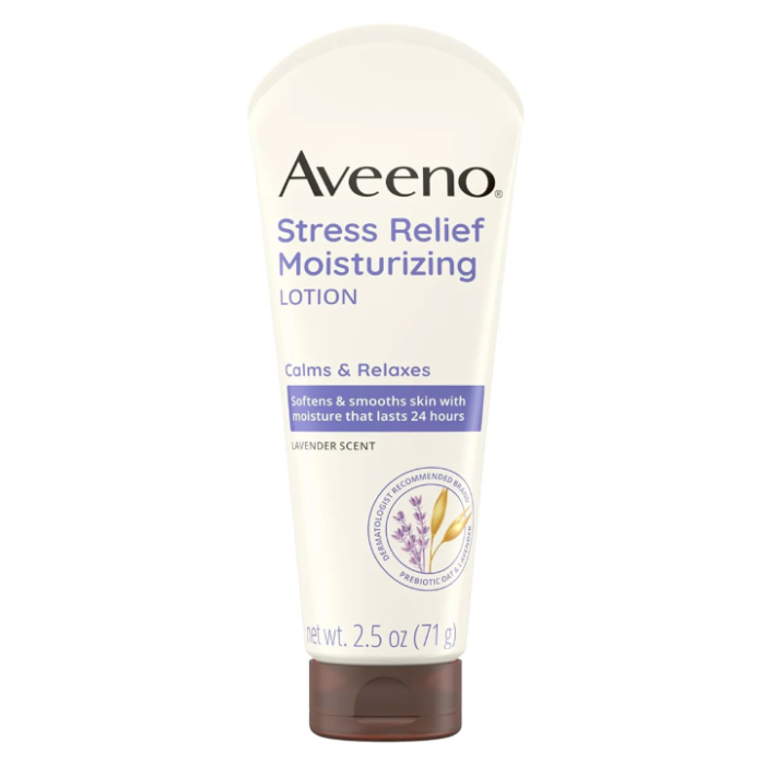 Aveeno Stress Relief  Lavender Moisturizing Lotion 71g