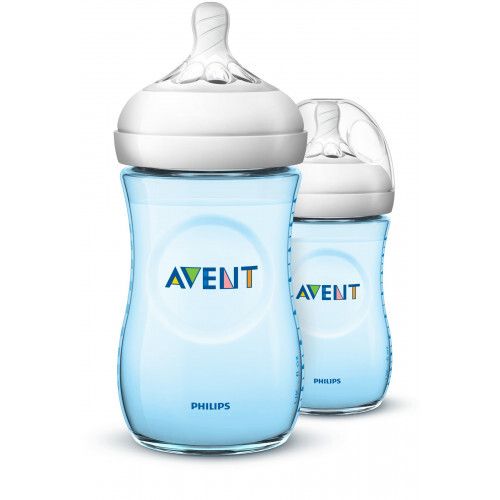 Avent Natural Feeding Blue Pk2 260 ml · BOTTLE
