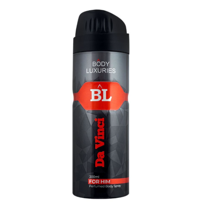 Body Luxuries Da Vinci Men Body Spray 200ml