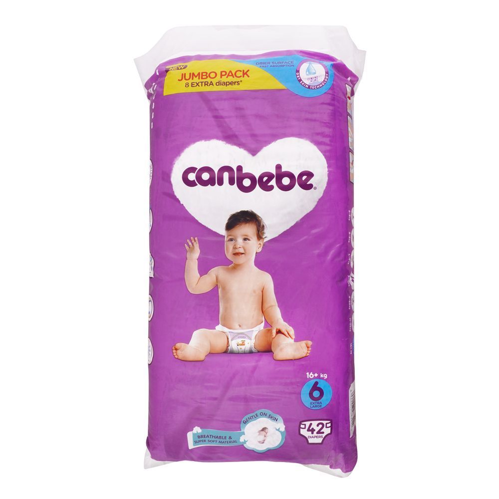 CANBEBE Jumbo No 6 Diapers ( ) 42 pcs · PACK · 42 PACK